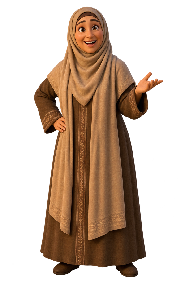 Ammi Jan: Welcome pose