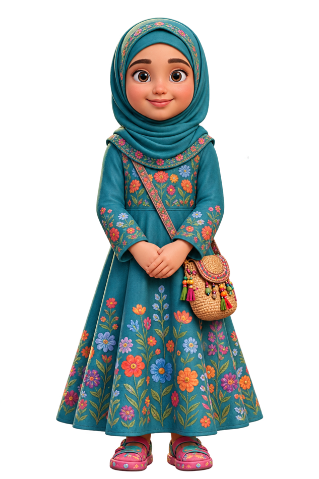 Fatima: Hello pose